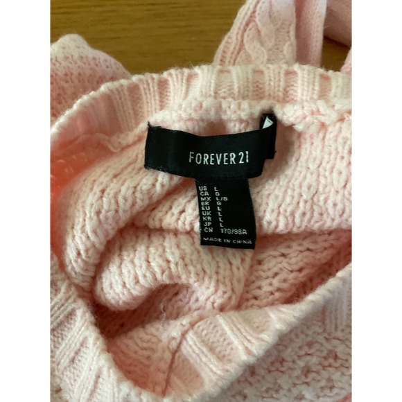 Forever 21‎ Sweater Women’s Large Knit Sweater - Picture 5 of 7
